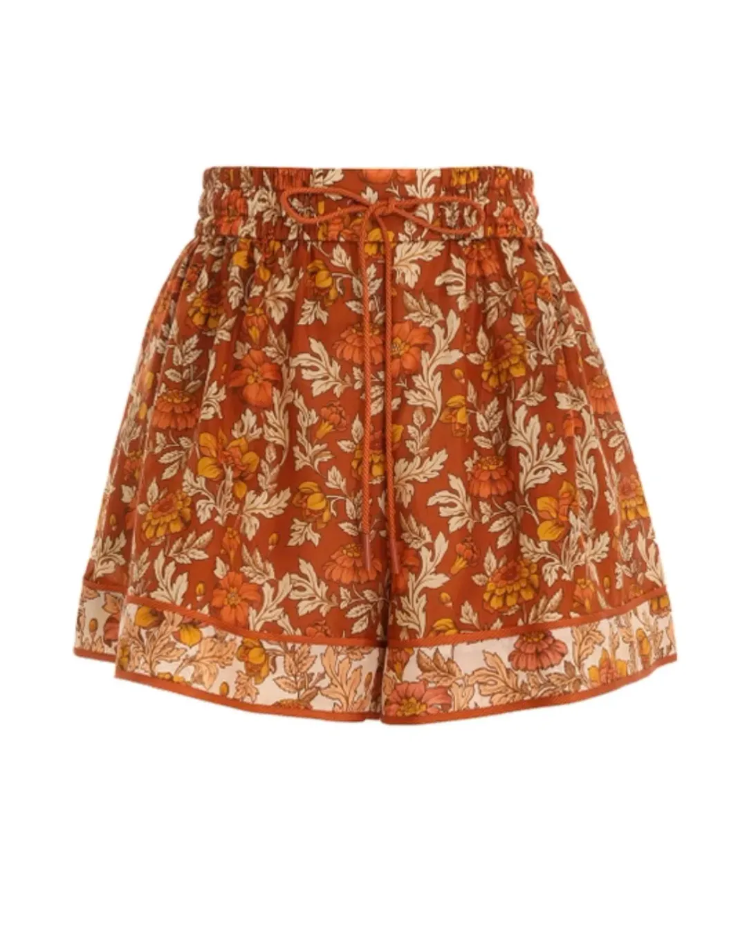 Zimmermann Andie Relaxed Shorts Print Size 0 / AU 8 for rent on The Volte - main image
