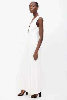 Zimmermann Baton Jumpsuit Pearl Size 8 for rent on The Volte - image 5