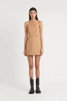 Sir the Label Andre Dress in Camel Brown Size 8 for rent on The Volte - image 1