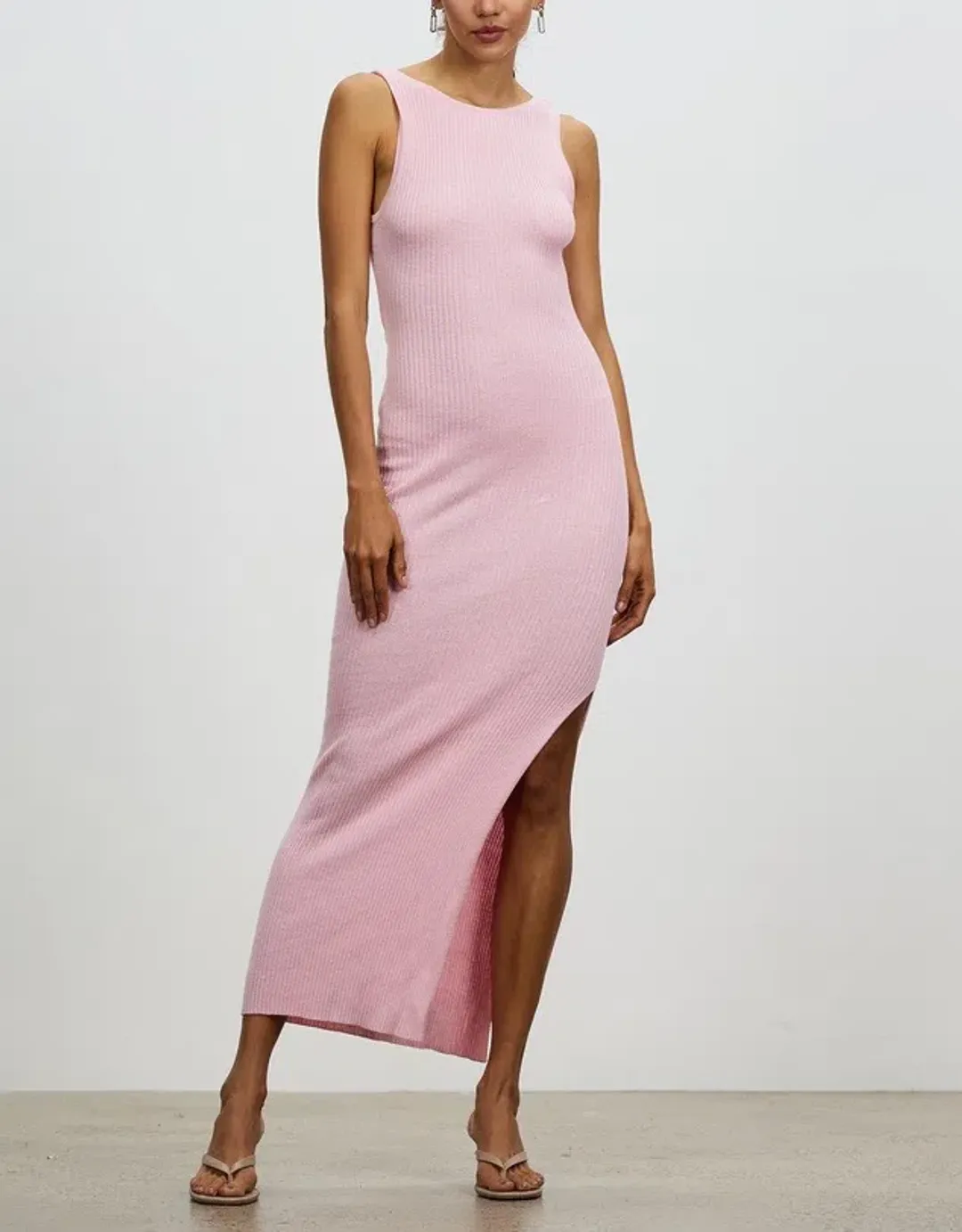 Bec and Bridge Riviera Midi Dress in Candy Pink Size 8 for rent on The Volte - main image