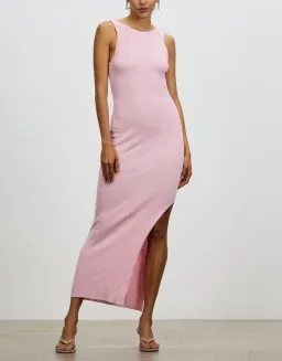 Bec and Bridge Riviera Midi Dress in Candy Pink Size 8 for rent on The Volte - image 2