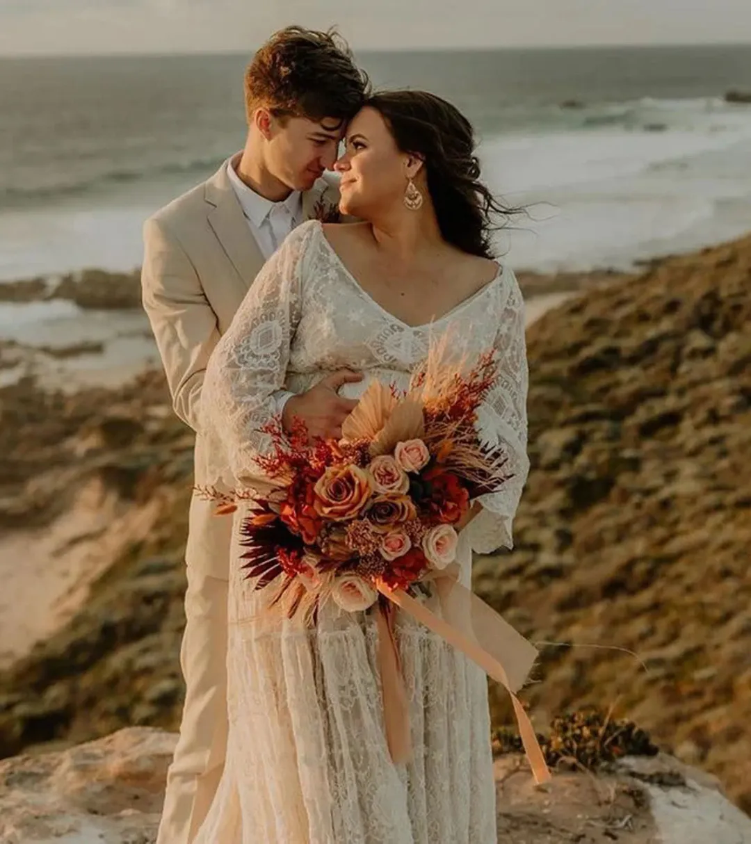 We Are Reclamation Be Love Gown White Size 18 for rent on The Volte - main image