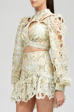 Acler Meredith Top Print Size 8 for rent on The Volte - image 1