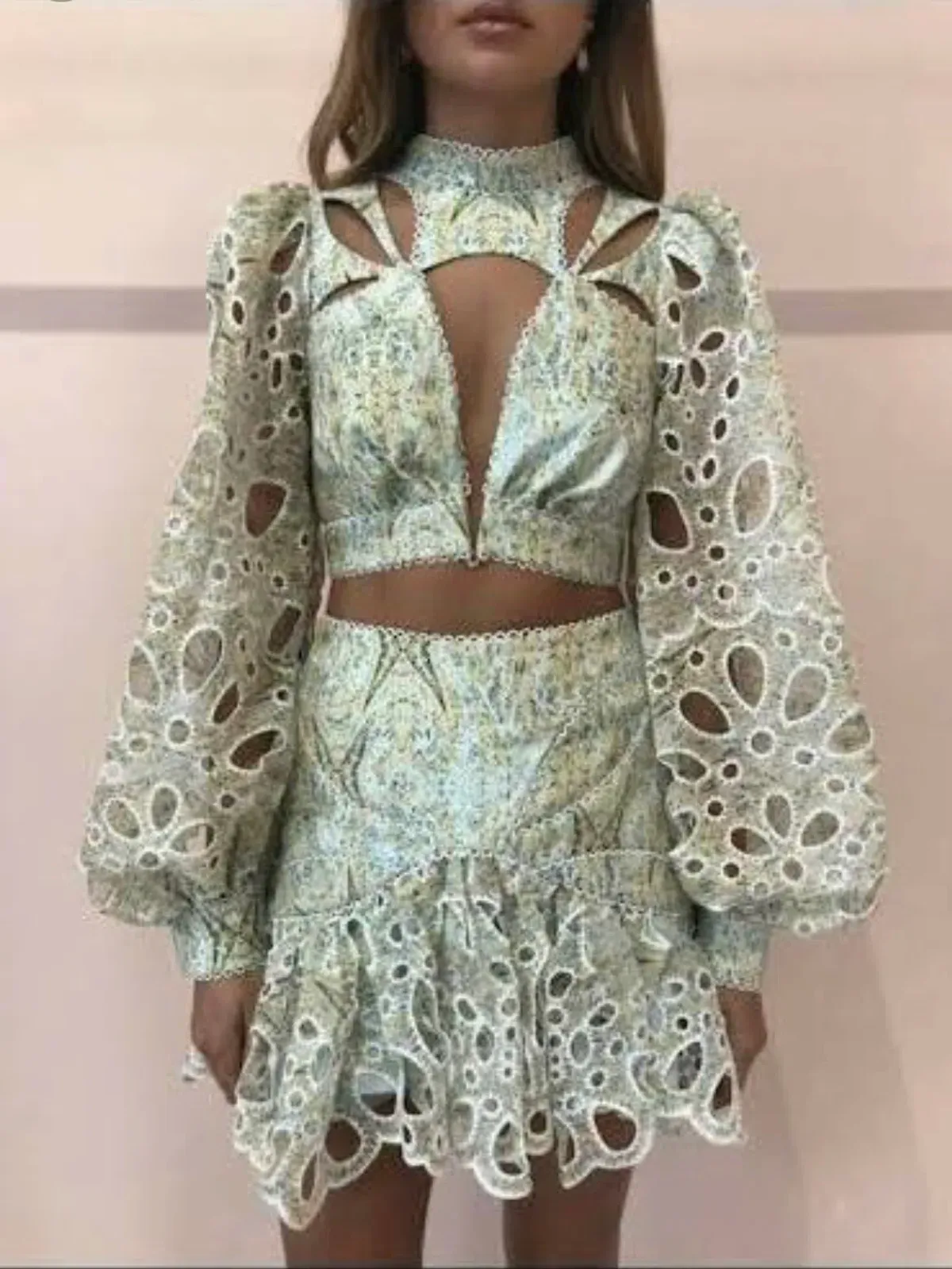 Acler Meredith Top Print Size 8 - Image 5