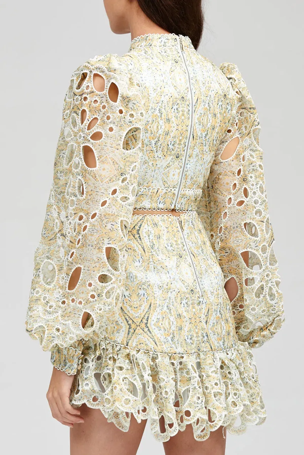 Acler Meredith Top Print Size 8 - Image 3