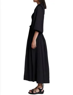 Bec & Bridge Willow Canyon Midi Dress Black Size 12 for rent on The Volte - image 3