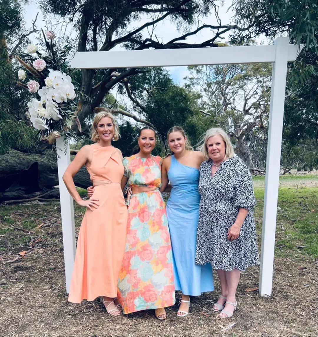 One Fell Swoop Bijoux Maxi Dress Orange Size 8 for rent on The Volte - main image