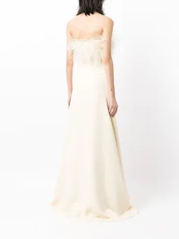 Rachel Gilbert Linc Gown Lemon Size 0 / AU 6 for rent on The Volte - image 2