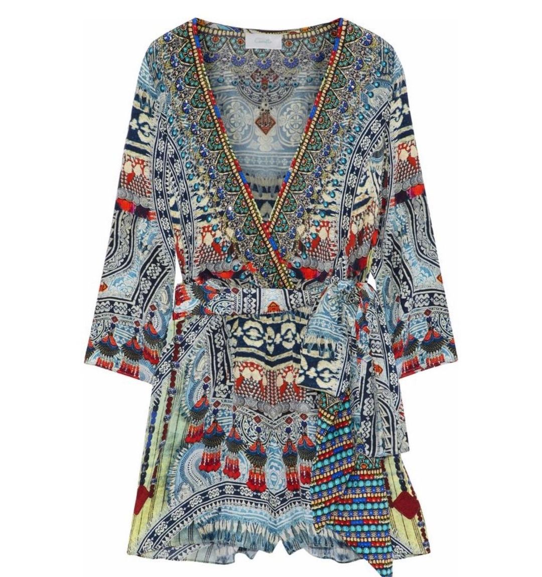 Camilla Teachers Pet Playsuit Print Size 10 for rent on The Volte - main image