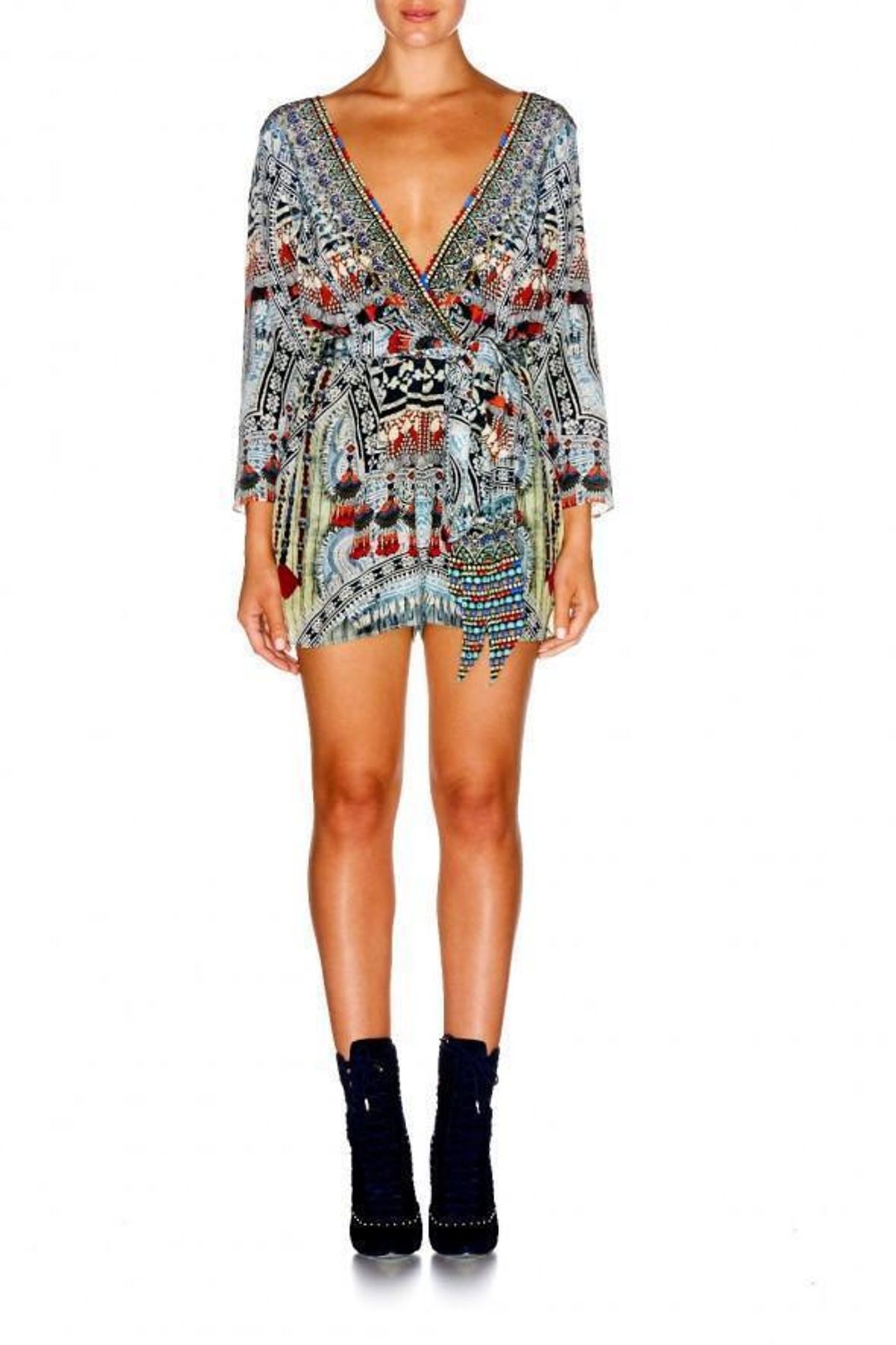 Camilla Teachers Pet Playsuit Print Size 10 for rent on The Volte - main image