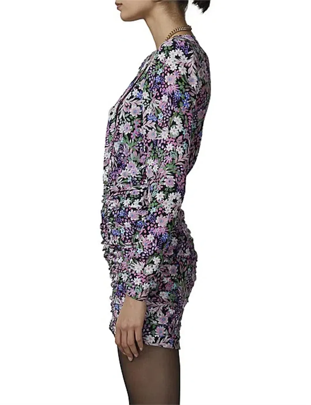 Bec and Bridge Anais Wrap Mini Dress Print Size 8 for rent on The Volte - main image