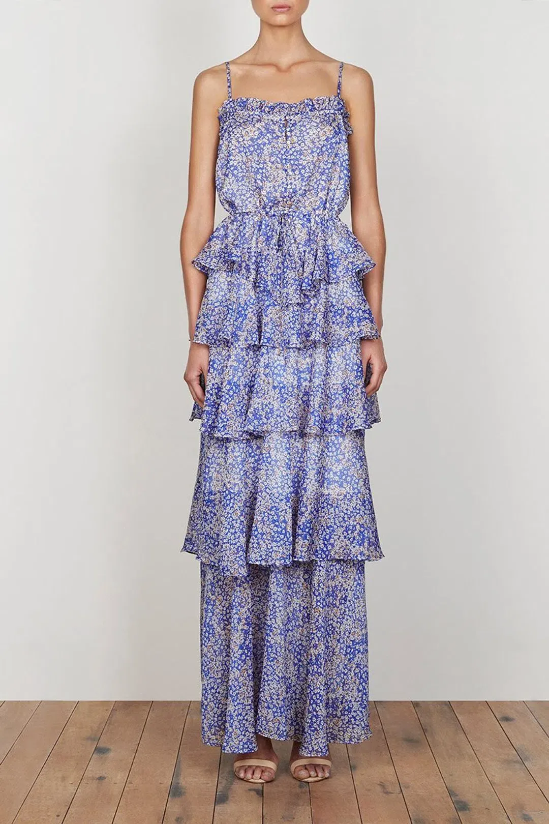 Shona Joy Garner Cami Maxi Dress Floral Size 12 for rent on The Volte - main image