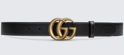 Leather Belt with Double G Buckle for rent on The Volte - image 3