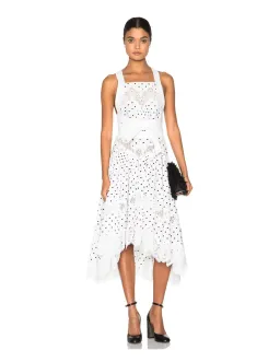 Zimmermann Empire Dot Apron Dress Print Size 2/ Au 12 for rent on The Volte - image 1