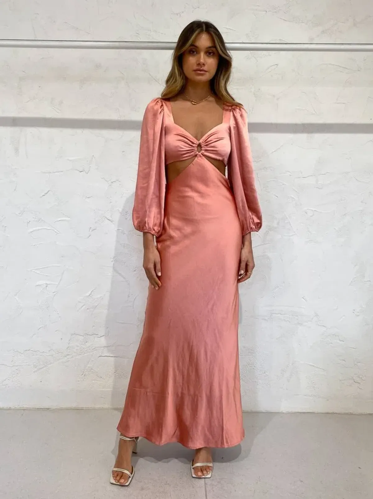 Issy Perfect Stranger Dress Spiced Coral Size 8 - Image 3