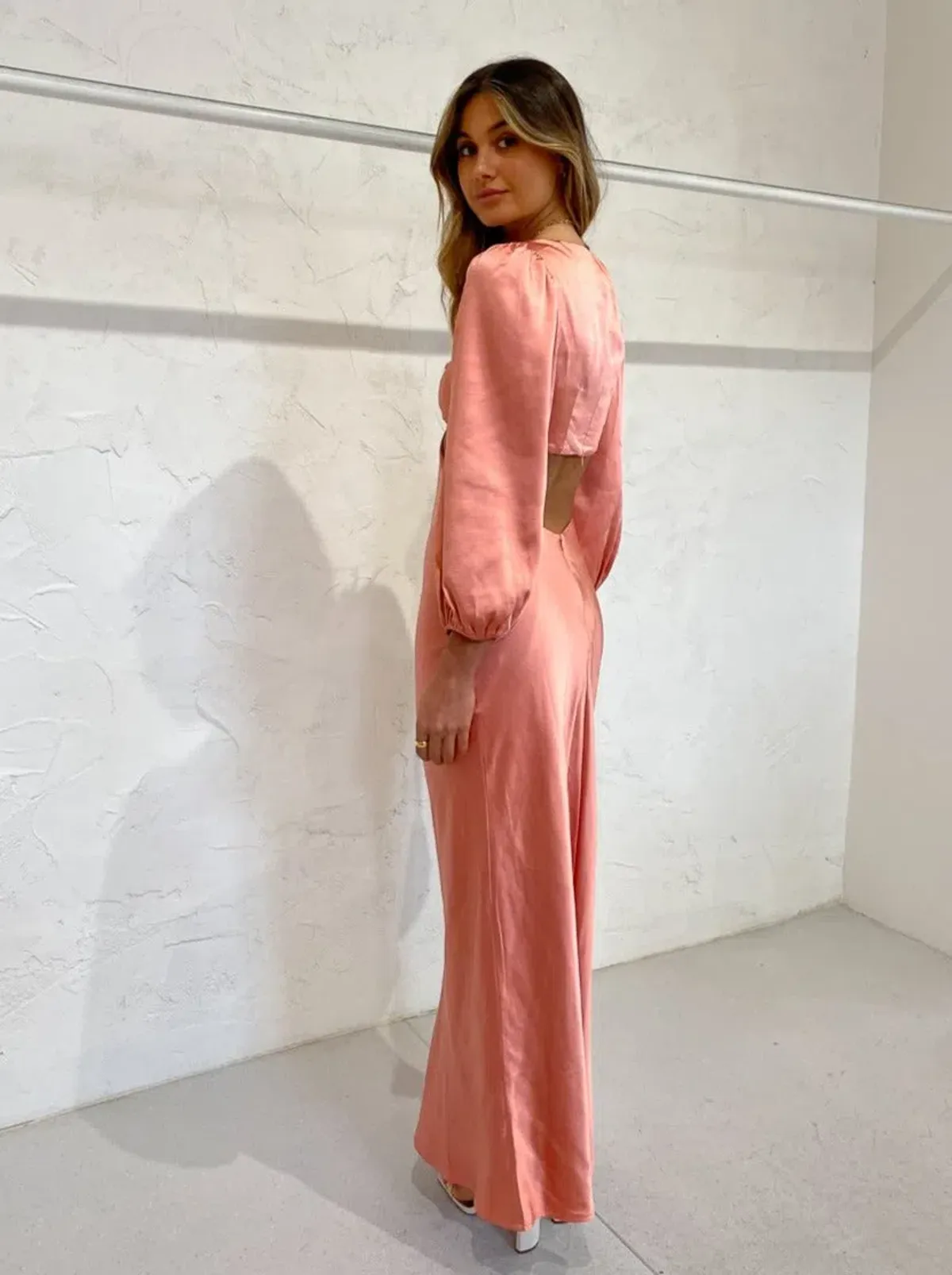 Issy Perfect Stranger Dress Spiced Coral Size 8 - Image 5