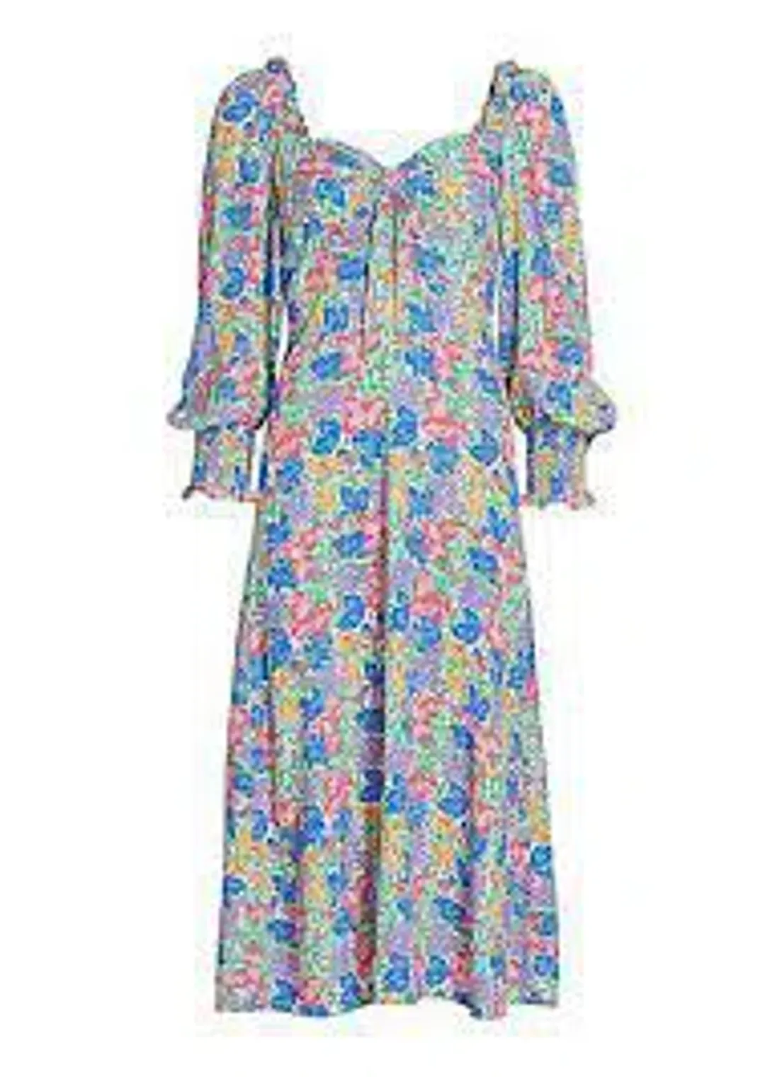 Faithfull the Brand The Mathilde Midi Dress Jemima Floral Size 14 for rent on The Volte - main image