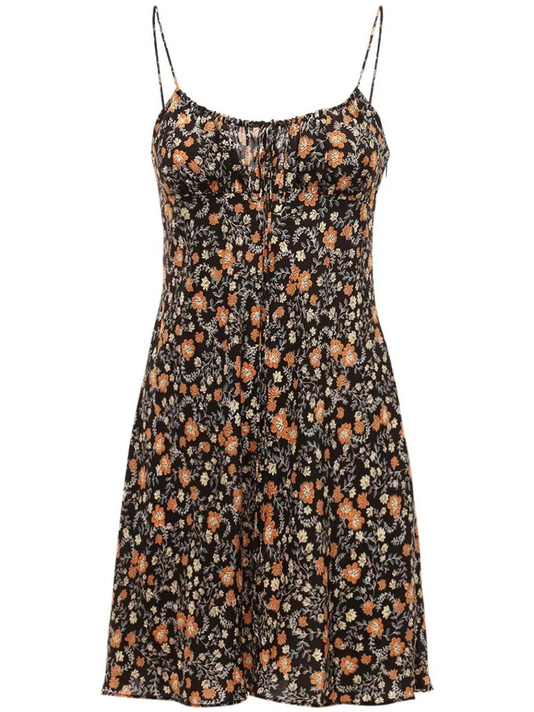 Bec and Bridge Janice Silk Mini Dress Print Size 8 for rent on The Volte - main image