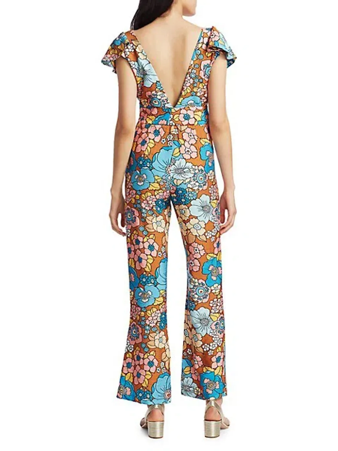 Dodo Bar Or Jenny Jumpsuit Print Size 8 for rent on The Volte - main image