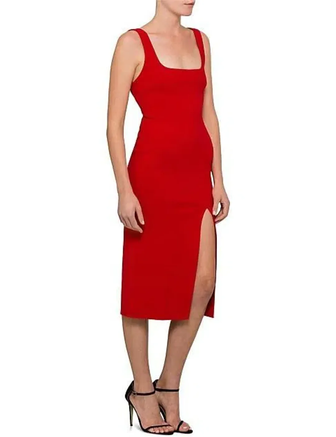 Bec & Bridge C'est Cool Midi Dress Red Size 6 for rent on The Volte - main image