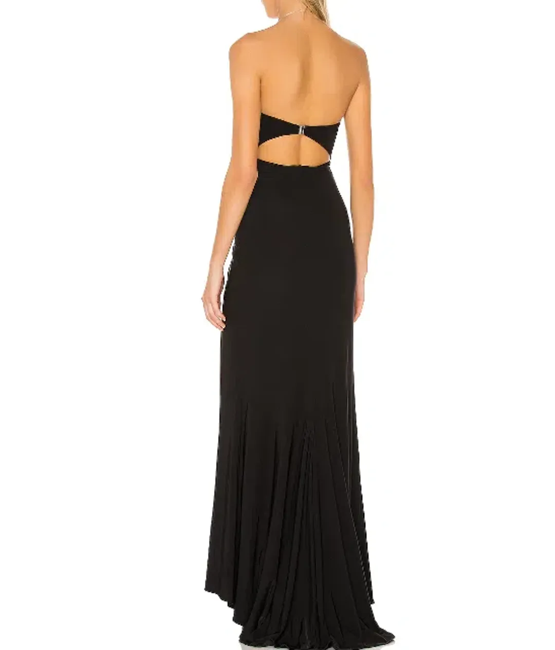 Natalie Rolt Sabrina Gown Black Size 8 for rent on The Volte - main image