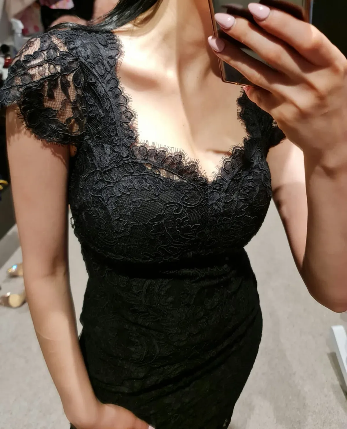 Alannah Hill I Think of You Dress Black Size 6 - Image 5