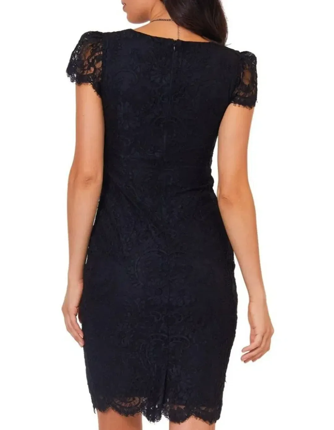 Alannah Hill I Think of You Dress Black Size 6 for rent on The Volte - main image