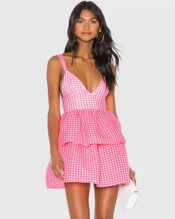 NBD Rita Mini Dress Pink Size 8 for rent on The Volte - image 3