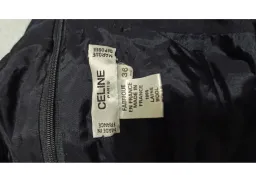 Céline Wool Mid-Length Skirt Navy Size 8 for rent on The Volte - image 5