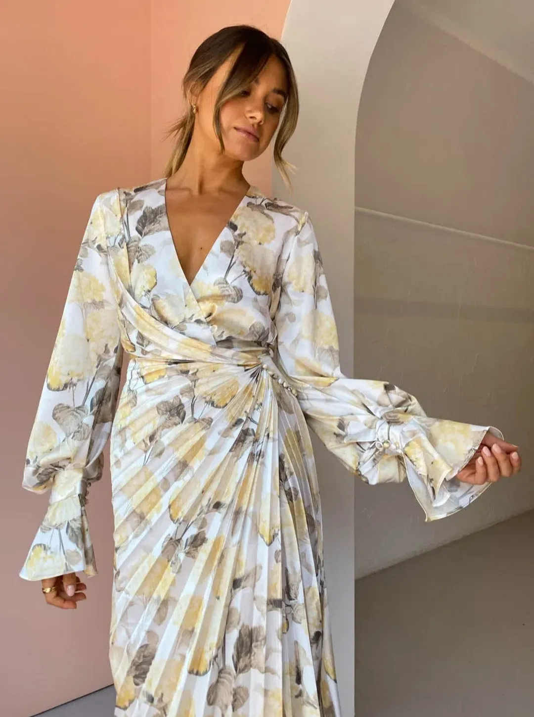 Acler Cresta Dress Print Size Print Size 10 for rent on The Volte - main image