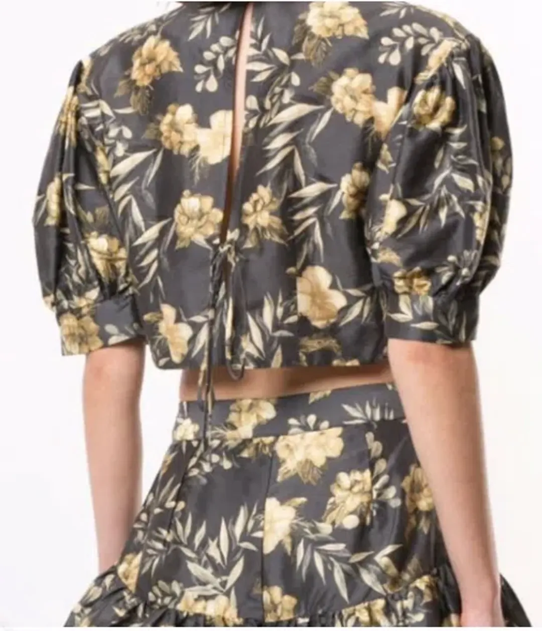 Sir the Label Carmen Top and Shorts Set Print Size 8 for rent on The Volte - main image