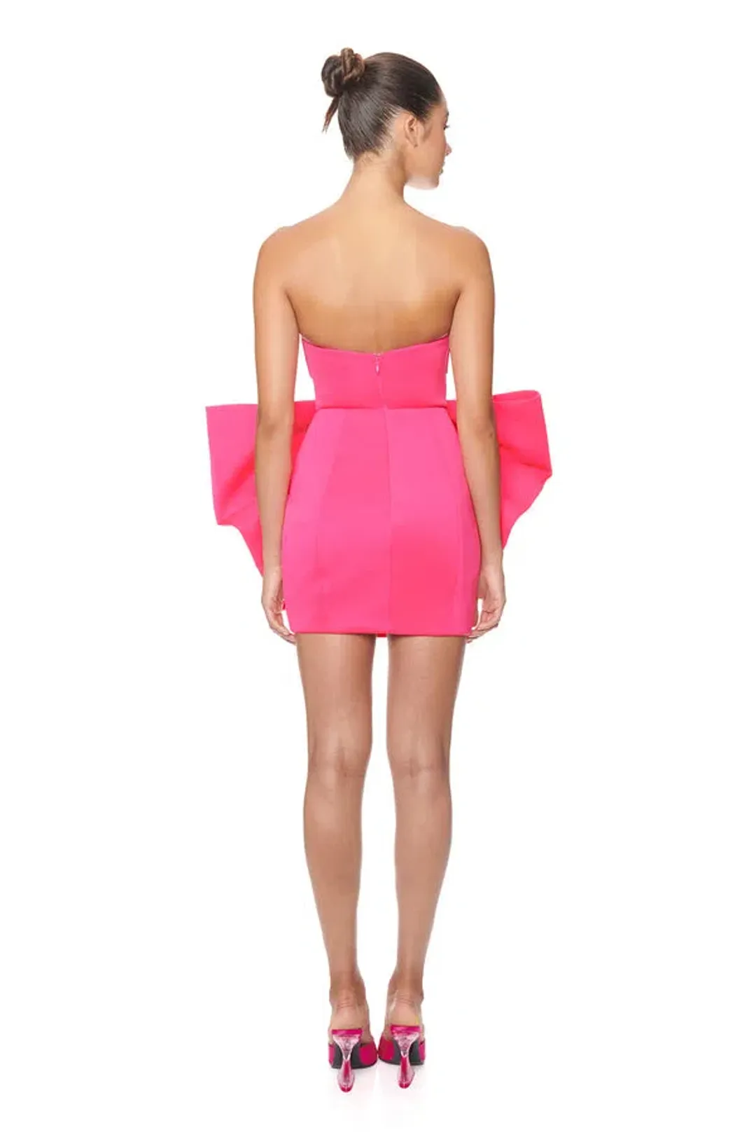 Eliya The Label Paris Mini Dress Pink Size 14 for rent on The Volte - main image