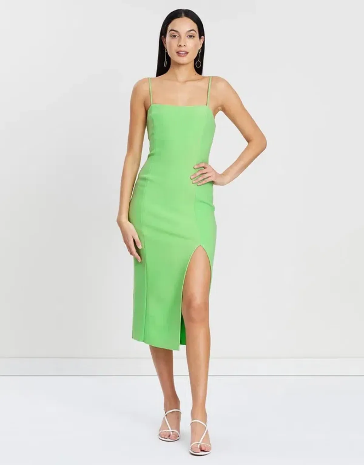 Bec & Bridge Missy Midi Dress Green Size 10 - Image 1