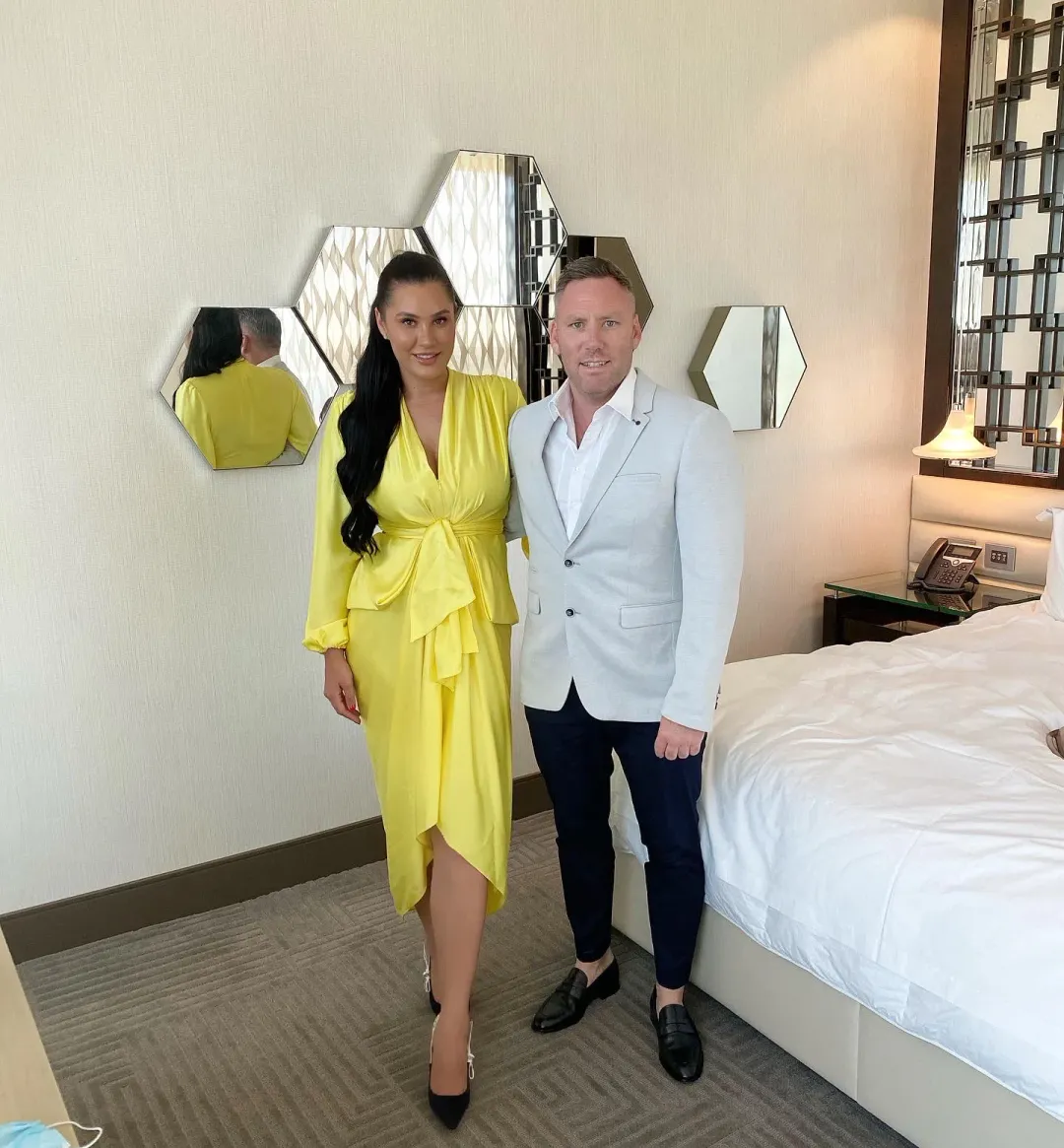 Carla Zampatti V-Neck Waterfall Dress Yellow Size 10 for rent on The Volte - main image