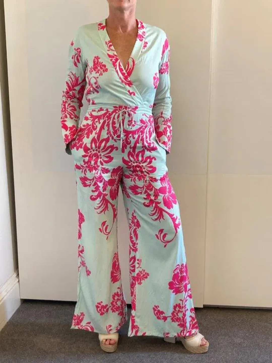 Sass & Bide Sweet Mercy Jumpsuit Print Size 6 for rent on The Volte - main image