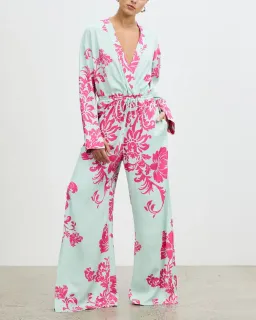 Sass & Bide Sweet Mercy Jumpsuit Print Size 6 for rent on The Volte - image 1