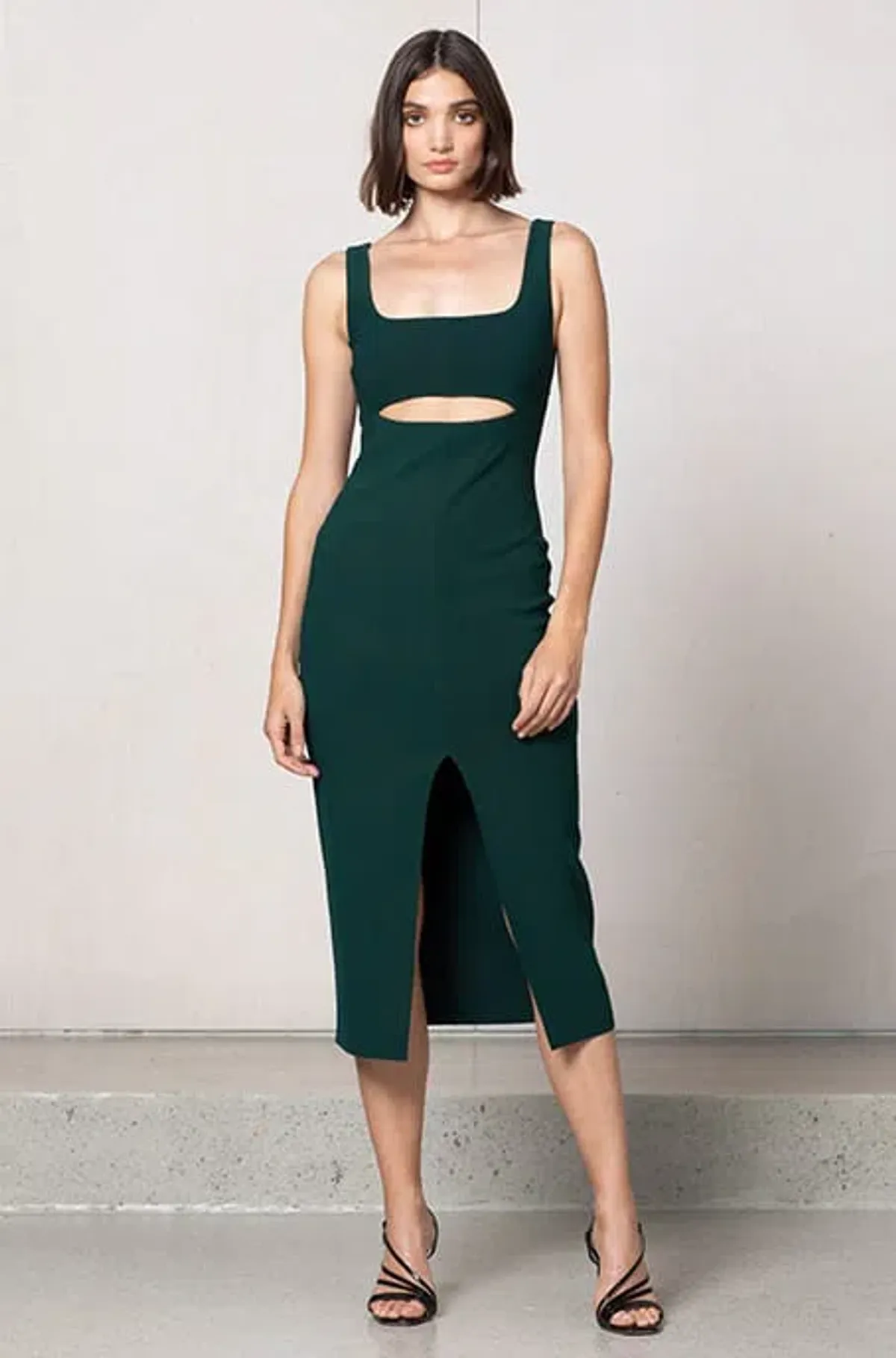 Bec & Bridge Margaux Mouth Dress Green Size 8 - Image 1