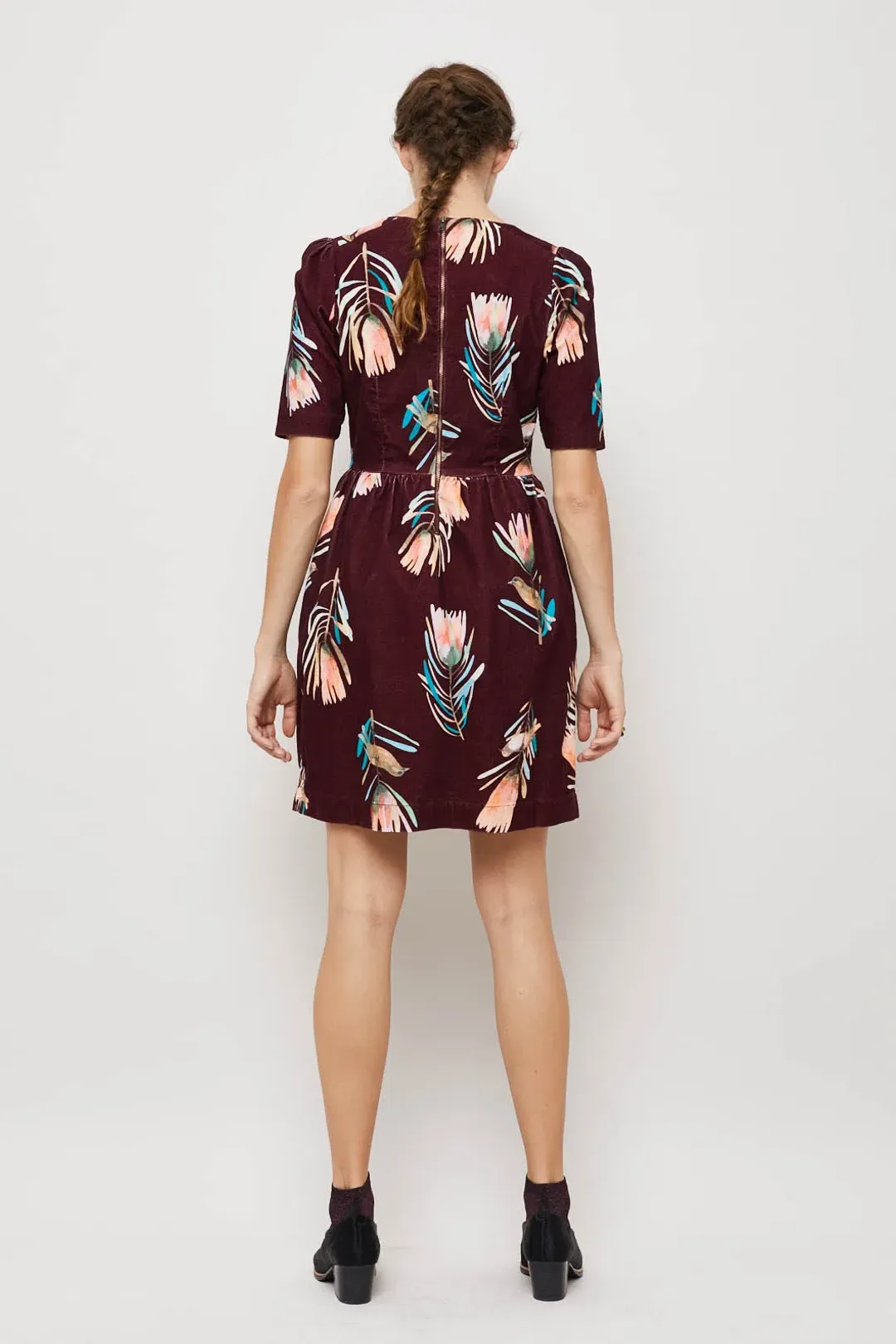 Gorman Sugar Bush Cord Dress Print Size 8 for rent on The Volte - main image