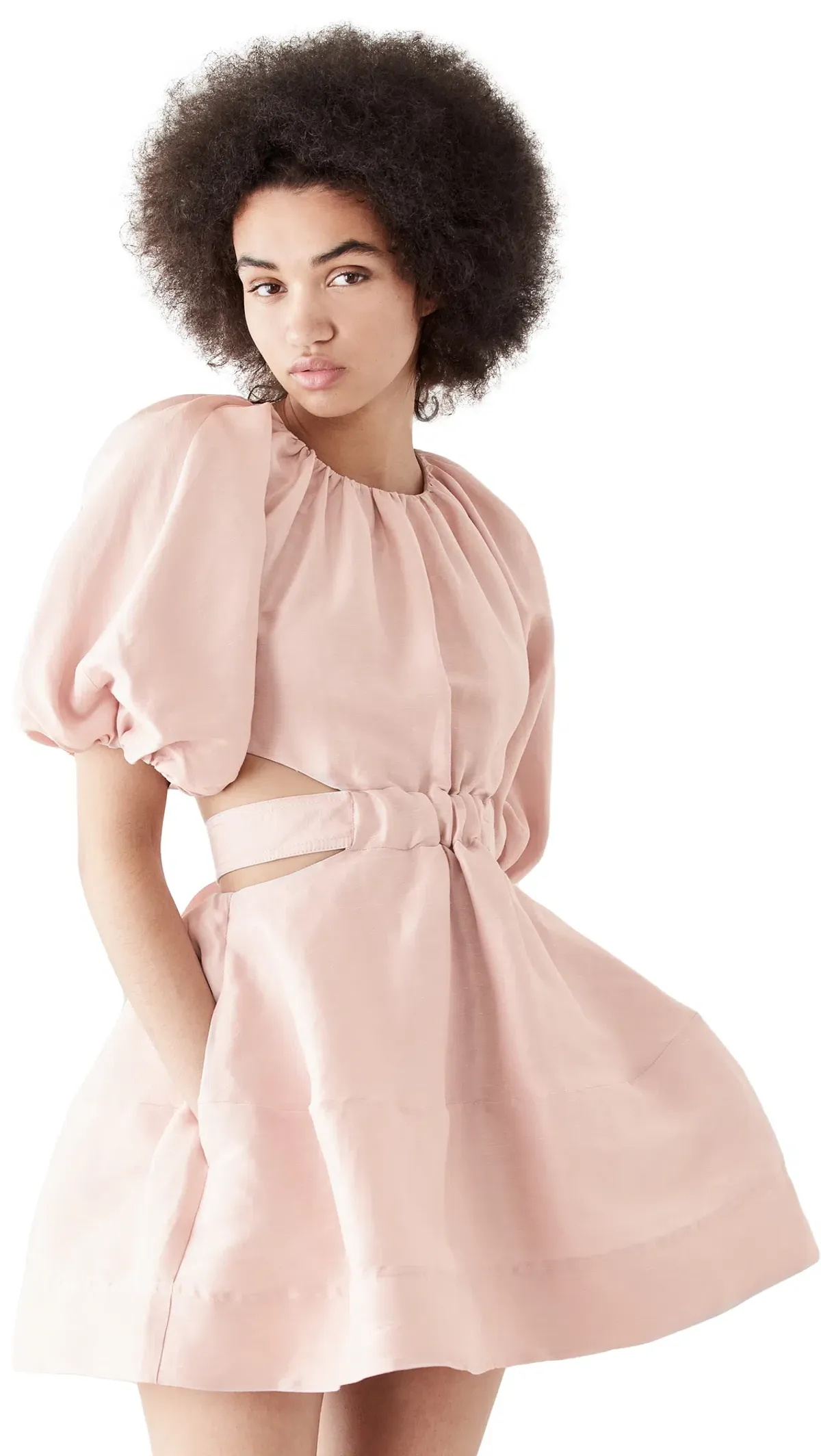 Aje Psychedelia Cut Out Mini Dress Pink Size 8 - Image 2