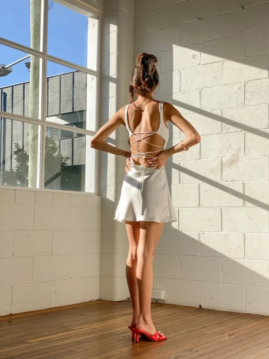 Arcina Ori Valentine Mini White Size XS for rent on The Volte - main image