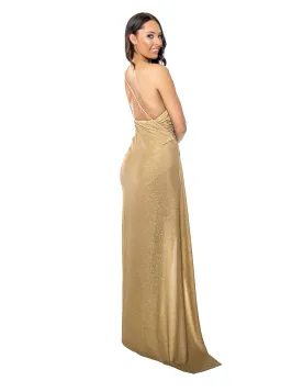 Lexi Bahari Dress Gold Size 10 for rent on The Volte - image 2