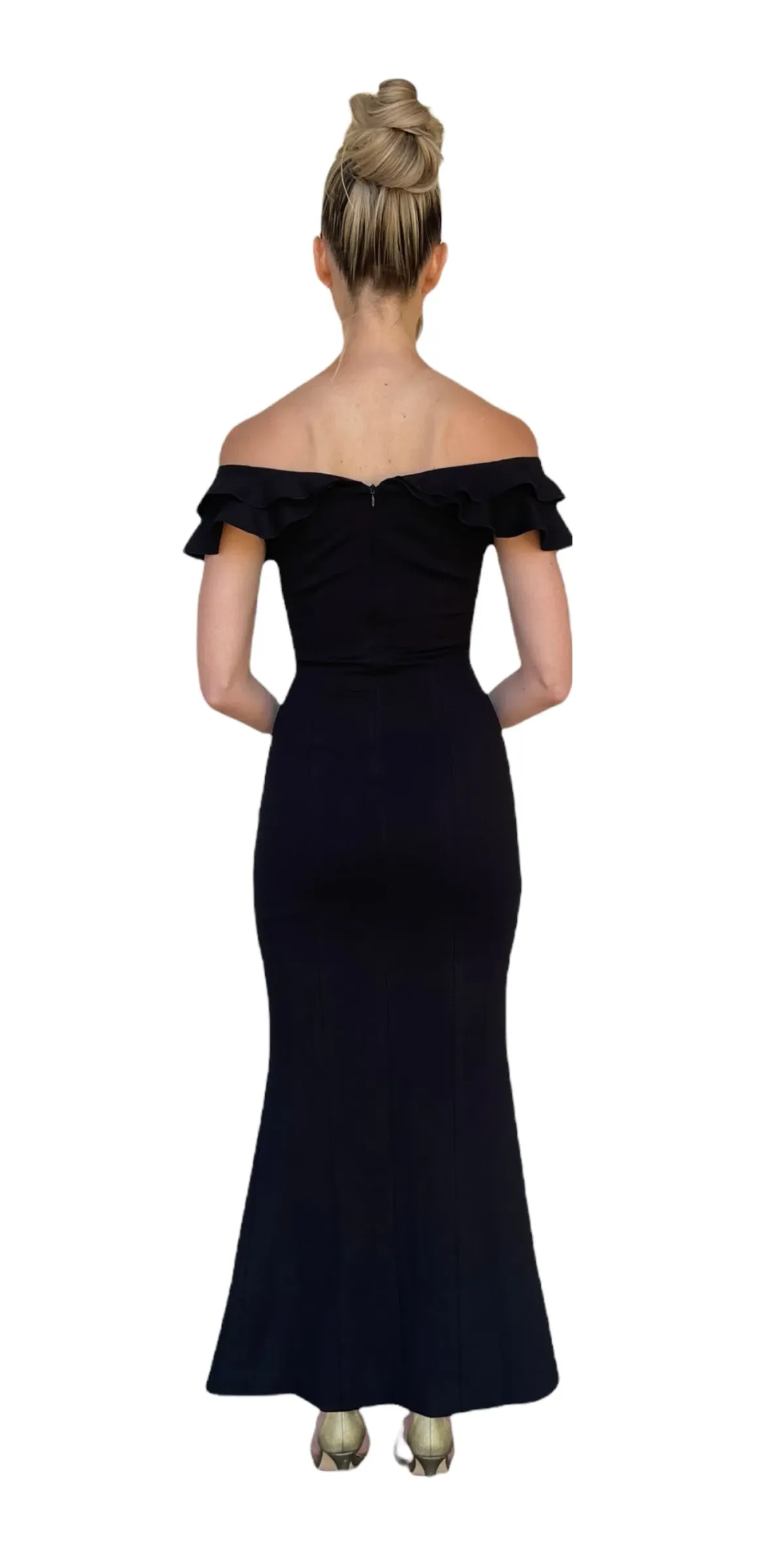Elliatt Raja Gown Black Size 12 - Image 2