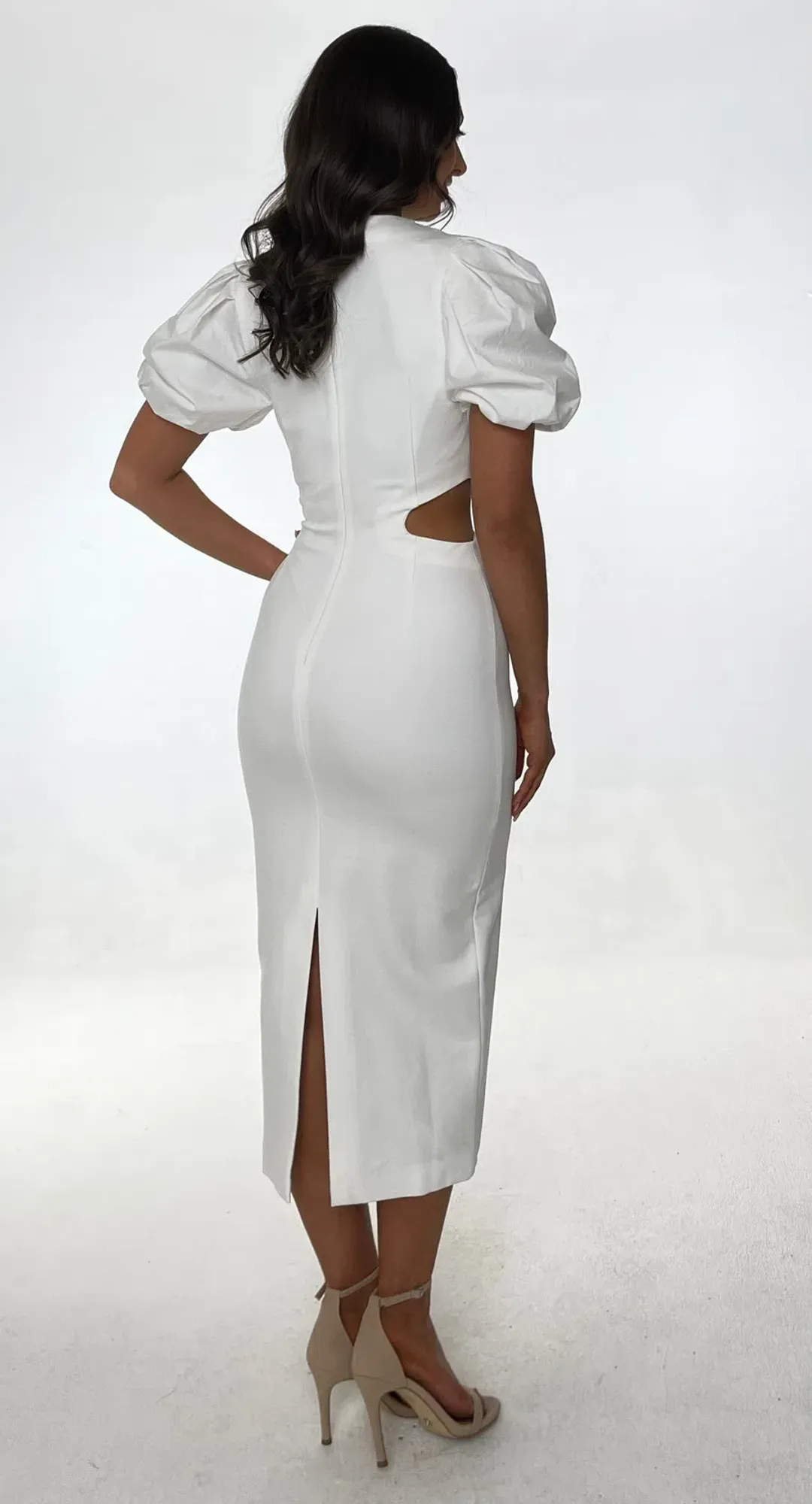 Elliatt Suffage Dress White Size 6 for rent on The Volte - main image