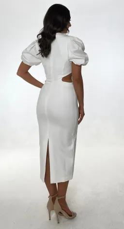 Elliatt Suffage Dress White Size 6 for rent on The Volte - image 2