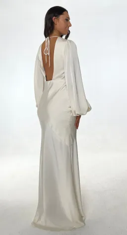 Lexi India Dress Pearl White Size 8 for rent on The Volte - image 3