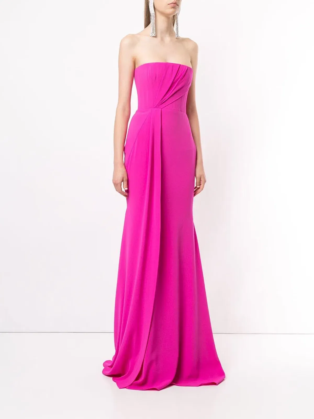 Alex Perry Garnet Gown Pink Size 8 - Image 2