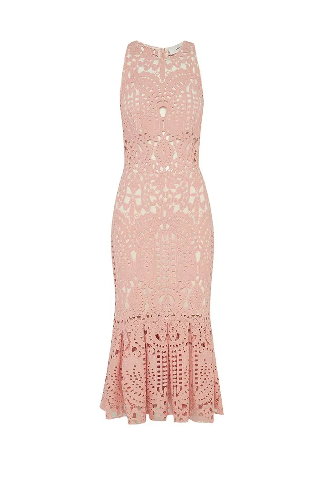 Lover Harmony Cut Out Dress Pink Size 10 for rent on The Volte - main image