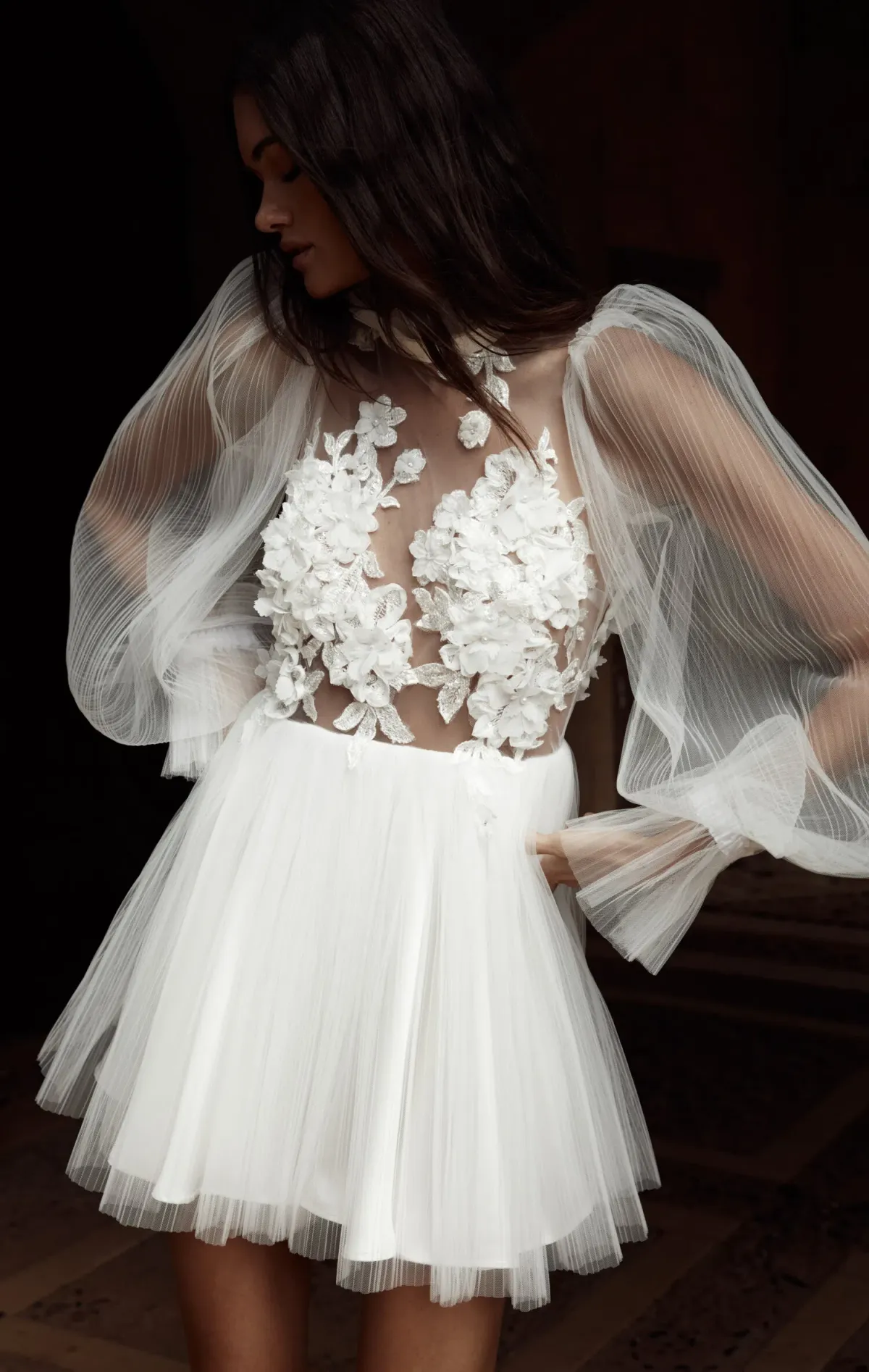 Christie Nicole Bridal Kym Dress White Size 8 - Image 5