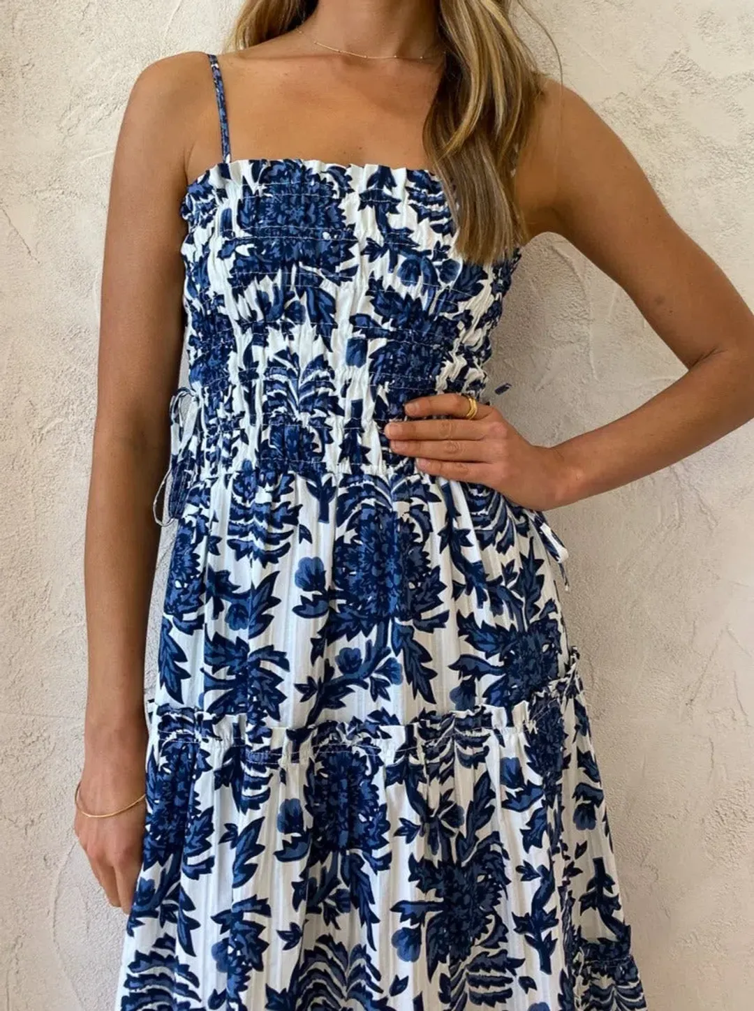 Shona Joy Diana Midi Dress Print Size 6 for rent on The Volte - main image