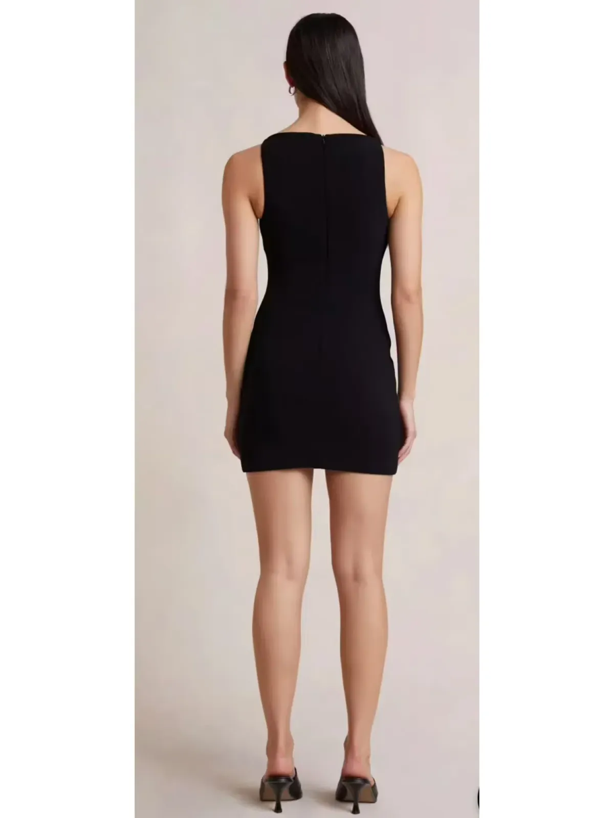 Bec and Bridge Clover Mini Dress Black Size AU 6 - Image 2